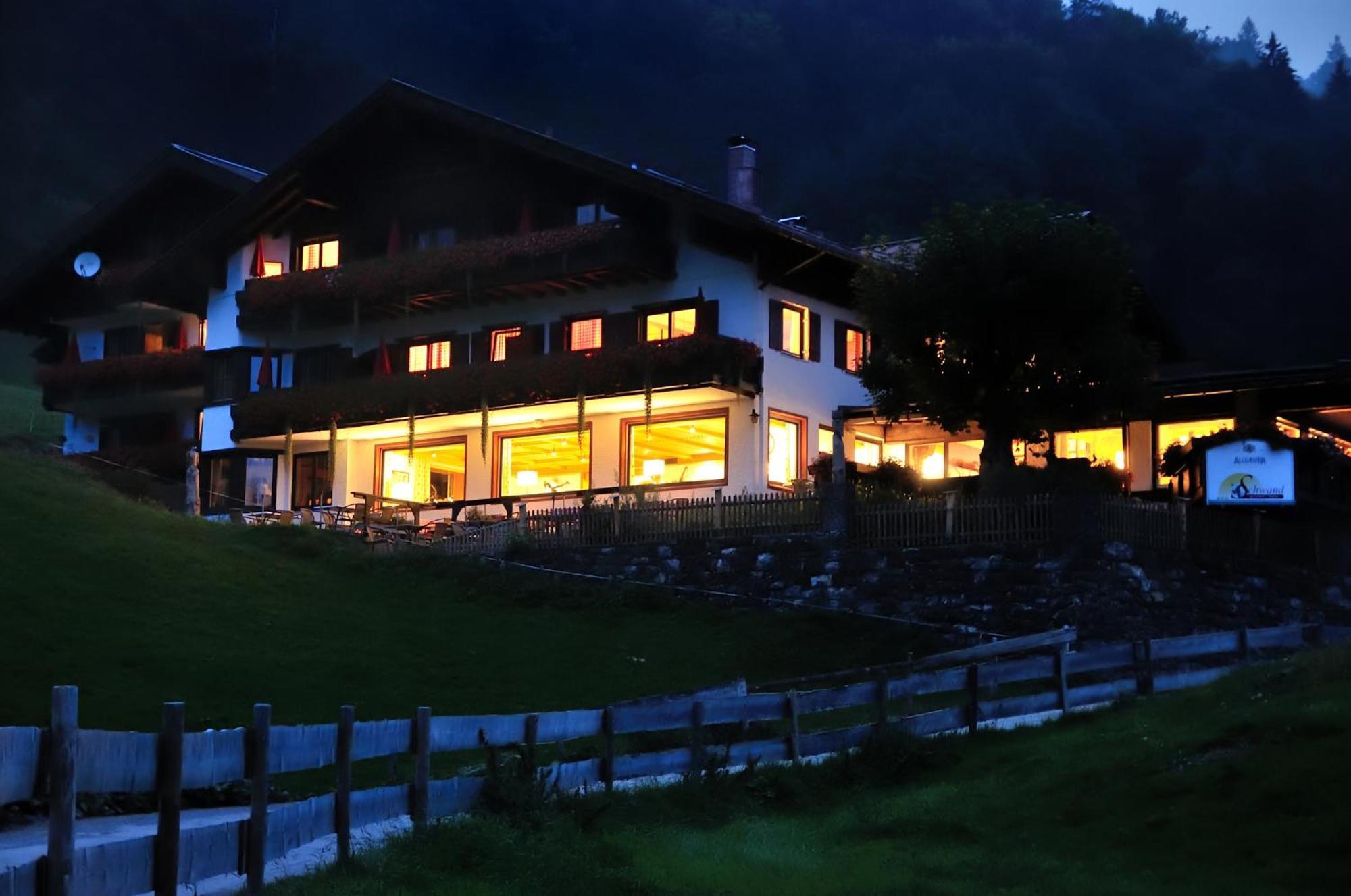 اوبرستدورف Alpengasthof Hotel Schwand المظهر الخارجي الصورة